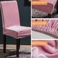 thumbnail image 4 of Elastic Dining Chair Cover Multicolor Wear-resistant  the Simple Style Recliner Slipcovers Home Supplies, 4 of 6