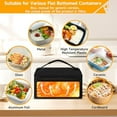 thumbnail image 5 of Protable Oven Food Warmer 100W, 12V/24V/110V Electric Lunch  for Adults, Personal Microwave for Heating and Cooking Meals on Office/Travel/Car/Truck/Hotel/Home/Workplace, 5 of 6