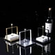 thumbnail image 1 of Caja de pañuelos de restaurante romántica simple, soporte de pañuelos KTV, soporte de servilleta de hierro para hotel, barra de pañuelos de hierro, prensa, 1 of 5