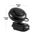 thumbnail image 3 of Portable Car Heater Battery Operated Car Window Defroster Space Heater with Anti Tilt Design 1500mAh Li Battery Long Lasting Heating Easily Fits into Any Room or Car for Office Indoor Use, 3 of 9