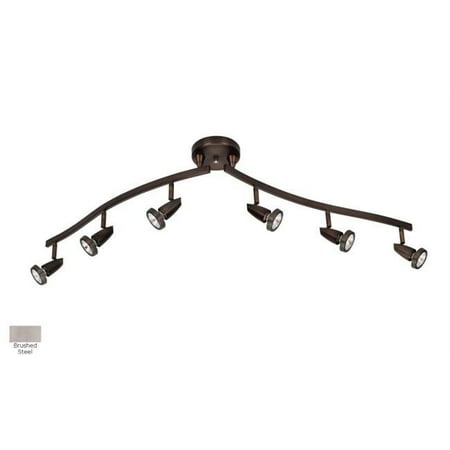 

Mirage 4 Light Semi - Flushwith Articulating Arms - Brushed Steel