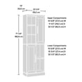 thumbnail image 3 of Sauder HomePlus Storage Cabinet, Soft White®, 430330, 3 of 9