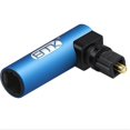 thumbnail image 1 of Ensembles d'Accessoires Informatiques emk Adaptateur audio à Tête de conversion de Fibre Optique de port Carré à port Carré (HTOOQ), 1 of 1