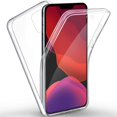 thumbnail image 1 of Funda completa de silicona TPU para iPhone, carcasa transparente de doble cara para modelos 14, 13, 12, 11 Pro Max, X, XR, XS Max, 8, 7, 6 Plus, SE, 360, 1 of 4
