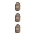 thumbnail image 1 of Injueey Silicona Guitarra Fingertip Protectores de dedos Ukelele protector Fingerstall Ahuecado Reutilizable Instrumentos musicales Gris L Type1 NO1, 1 of 6