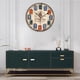 thumbnail image 1 of Reloj de pared de de de , sin tictac, reloj de grande, relojes de 12 "para dormitorio, sala de , cocina, números arábigos BLESIY Reloj de pared, 1 of 6