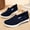 Dark Blue, variant on Willtoo Women's Mesh-Comfortable Athletic Walking Orthopedic Shoes Slip On Casual Sneakers