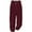 Wine, variant on cfhntfmh Fuzzy Pants for Women Winter Warm Fleece High Waisted Lounge Jogger Pants Comfy Plush Pajama Bottoms Sleepwear
