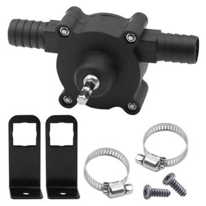Hearth & Gear Portable Drill Powered Self Priming Water Compact Accessory For Hand Drills Home Improvement Outdoor & DIY Water Transfer 24-in-1 Rotating Screwdriver Beginner Kitchen Set Apartment