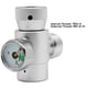 thumbnail image 2 of Adaptador de recarga C NikouMX para cilindro de CO2 con Medidor y sin Medidor, 2 of 2