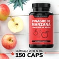 thumbnail image 2 of Vinagre de Manzana Inulina de Agave Vitaminas Suplemento Alimenticio Beyond Vitamins 150 Cápsulas, 2 of 9