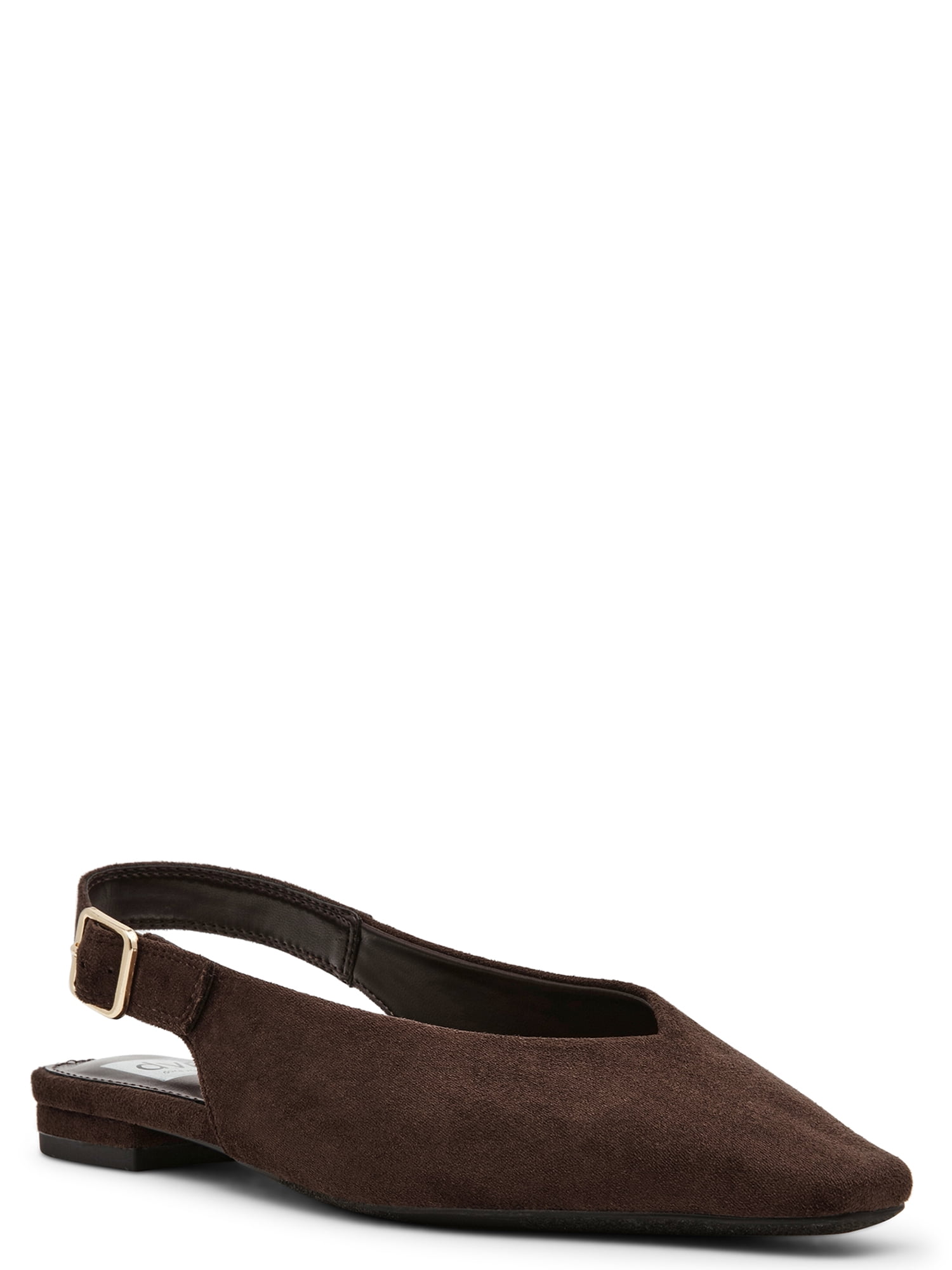 DV Dolce Vita Women's Renada Slingback Pointed Toe Flat
