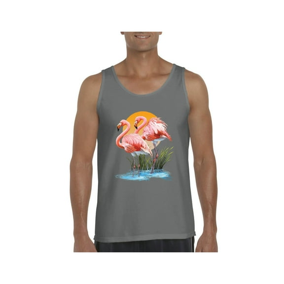 Men's Tank Top for Men - Flamingo