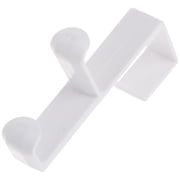 iDesign Plastic White 1 In. Over-the-Door Hook 16101