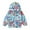 Blue, variant on JUjie Girls' Lightweight Water-Resistant Jacket Lined Zip-Up Windbreaker with Pockets for Kids & Toddler Blue 6-7Y