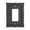 Style C, variant on Dualoai Light Switch Cover Plate Black Decorative for Household Bathroom Living Room Style A