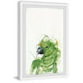 thumbnail image 2 of Parvez Taj Green Parrot Framed Wall Art, 2 of 6