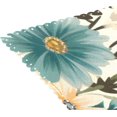 thumbnail image 5 of Wild Flower 4 PCs Placemats Set Linen Non-Slip Table Mat Rectangular Washable for Dining Kitchen Party 12"x18", 5 of 8