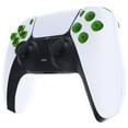thumbnail image 6 of eXtremeRate Replacement D-pad R1 L1 R2 L2 Triggers Share Options Face Buttons, Clear Green Full Set Buttons Compatible with ps5 Controller BDM-030 - Controller NOT Included, 6 of 9
