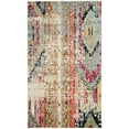 thumbnail image 1 of SAFAVIEH Monaco Collection MNC222F Boho Chic Tribal Distressed Non-Shedding Living Room Bedroom Accent Rug, 22" x 4, Multi, 1 of 4