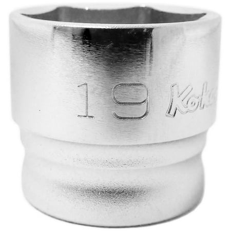 

Koken Z-EAL 3/8(9.5mm)SQ. Hex socket 19mm 3400MZ-19