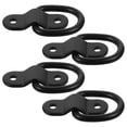 thumbnail image 3 of KAKOWELY 4Pcs D Rings for Trailers Flush Mount Heavy Duty Iron Lashing Rings for Truck Accessories, 3 of 8