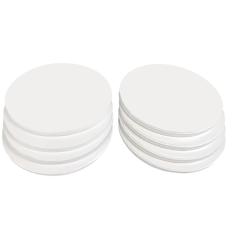 Cake Drums Round 14 Inches - White - Sturdy 1/2 Inch Thick