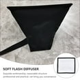 thumbnail image 3 of AURARMLET Difusor Para Flash Negro Con Estructura Y De Gancho Y Bucle Para Fotografía, 3 of 8