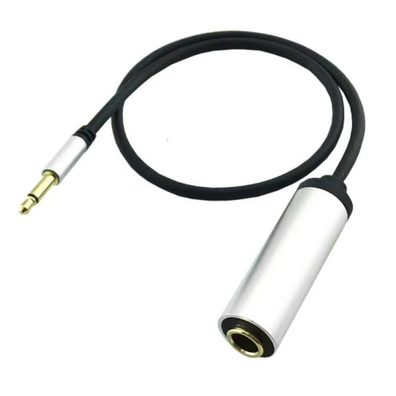 1/4 to 1/8 Adapter Cable 3.5mm Stereo to 6.35mm Mono Sound Adapter