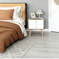 thumbnail image 2 of 【HOSTK】 Set of 2 Nightstands with 2 Drawers - Modern 2-Tier Bedside Tables, Large Capacity Wood Storage Cabinets with Natural Legs, Eco-Friendly End Tables for Bedroom & Living Room, White & Natural, 2 of 9