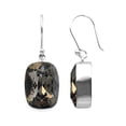 thumbnail image 2 of Aretes Zvezda Baguette color Silver Night plata .925, G Zvezda ZAR-BAG18-SLN-G, 2 of 4