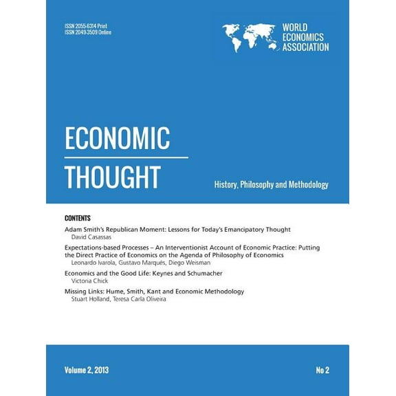 Economic Thought. Vol 2, Number 2 (Paperback)