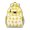 Yellow, variant on Back to school chicken backpack, roomy backpack with colorful hen and egg designs, perfect for school