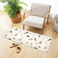 thumbnail image 6 of Haosy Cartoon Rabbits Carrots Mushroom Bathroom Rugs Non Slip Absorbent Soft Plush Quick Dry Bath Mat, 39"x20", 6 of 8