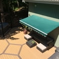 thumbnail image 2 of ALEKO 10' x 8' Retractable Patio Awning, Green Color, 2 of 6
