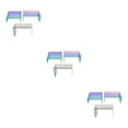 thumbnail image 2 of relayinert Multicolored Acrylic Display Stand for Buffets Jewelry and Retail Add of Color to Display Riser Shelf Rainbow Color 3 pcs/set 3Set, 2 of 5