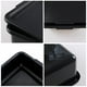 thumbnail image 3 of Caja de autobús comercial Sadstory de plástico de 13 litros con tapa negra, 3 paquetes, 3 of 7