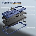 thumbnail image 2 of for Samsung Galaxy Z Fold 5 Case with Slide Camera Cover & Screen Protector,  Phone Case Built-in 360° Rotate Ring Stand Heavy Protective for Samsung Z Fold 5 5G Case Accessories Blue, 2 of 14