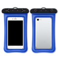 thumbnail image 4 of Youkk Waterproof Phone Case Universal Safe Underwater Cover Leakproof Water Sport Cellphone Dry Bag Protection Accessory Blue 1Set, 4 of 6