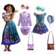 thumbnail image 2 of Disney Encanto Isabela niñas traje de baño princesa chico Bikini Mirabel traje de baño conjunto verano piscina playa una pieza traje de baño 4T Gao Jinjia LED, 2 of 2