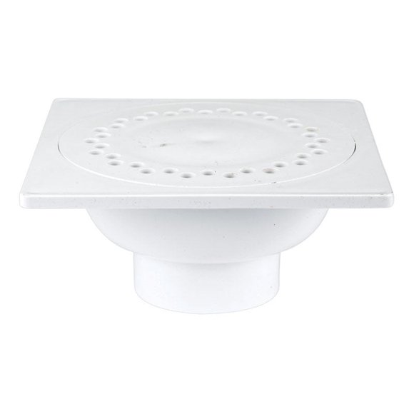 Bell Trap Drain Sioux Chief PVC de 3 o 4 pulgadas D Blanco
