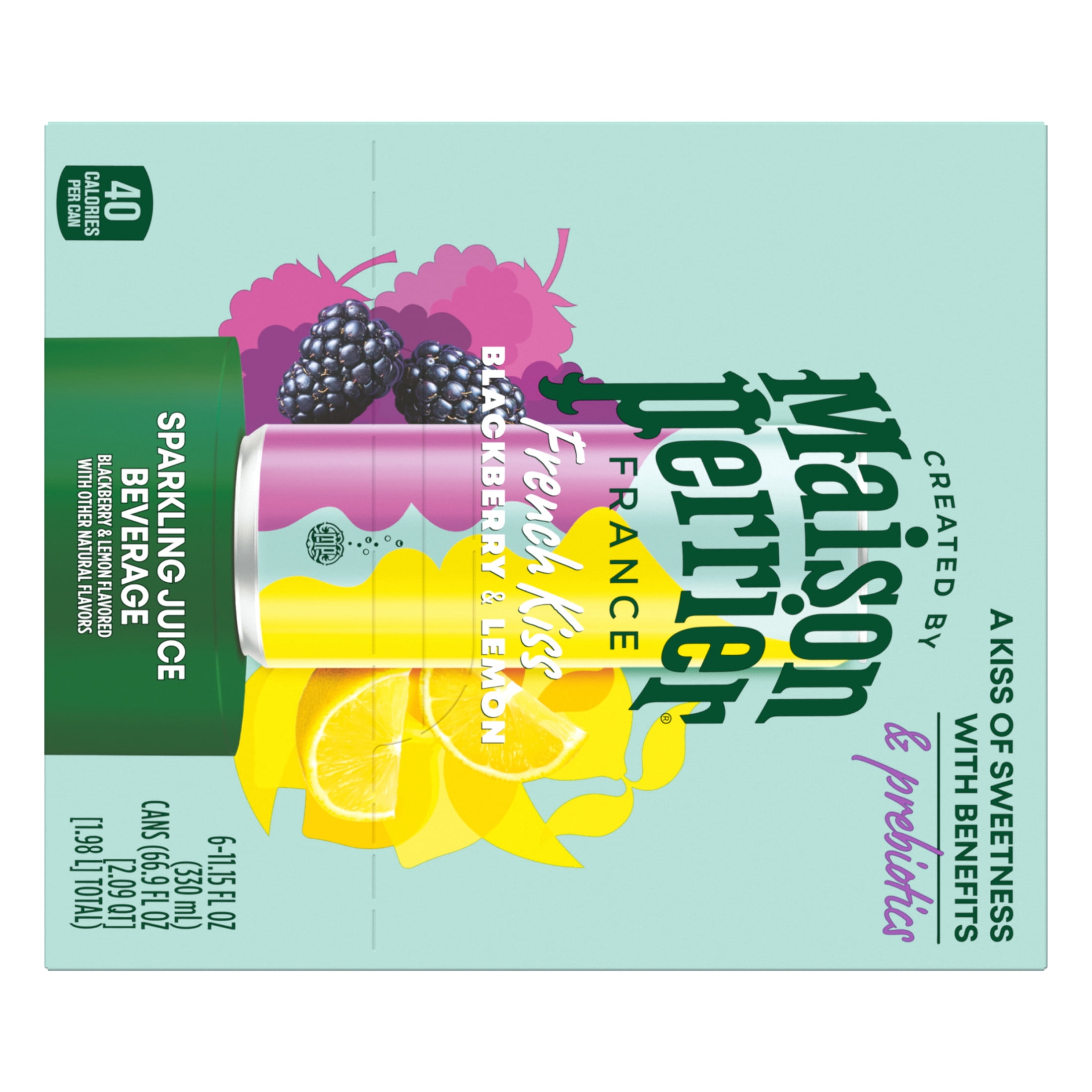 Maison Perrier French Kiss Flavored Sparkling Water with