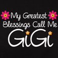 thumbnail image 3 of CafePress - Blessings Gigi Women's Dark T Shirt - Women's Traditional Fit Dark T-Shirt, 3 of 4