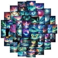 thumbnail image 2 of Calcomanías de vinilo Aurora Fantasy Aesthetic, 50 unidades, 2 of 2