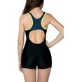 thumbnail image 2 of Swimsuit Women Boyleg One Piece Water Aerobic Competitive Bathing Suit, 2 of 9