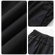 thumbnail image 4 of Ceisia Men's All-Season Work Pants - Solid Color Gift Loose Casual Functional Pocket Drawstring Full Length Trousers, 4 of 6