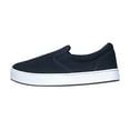 thumbnail image 2 of MaCae Unisex Knitting Slip On Fashion Shoe With Unique Sole, Shoes for Teens, Comfy Sneakers, Knit Shoes - Recycled PET Navy/Skull Rocket, 10M/11W, 2 of 7