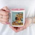 thumbnail image 3 of CafePress - Sunflowers & Kitten Mug - 11 oz Ceramic Mug - Novelty Coffee Tea Cup, 3 of 3