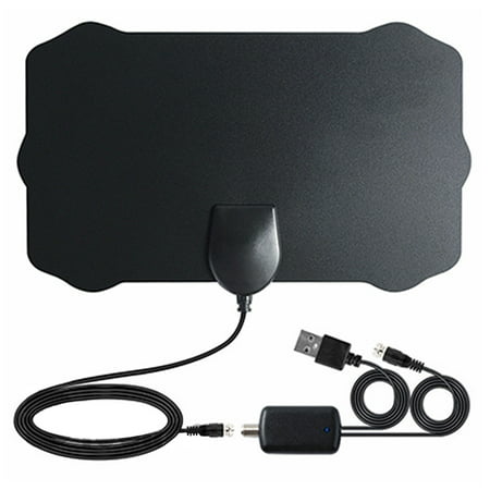 2019 Best 60 Miles Long Range TV Antenna Local Channels Indoor HDTV Digital Clear Television HDMI Antenna for 1080P with