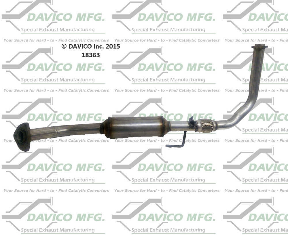 Davico Mfg 18363 Direct-Fit Catalytic Converter